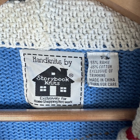 Vintage Storybook Knits cardigan sweater set 2X Cowgirl crochet western rodeo - Picture 12 of 16